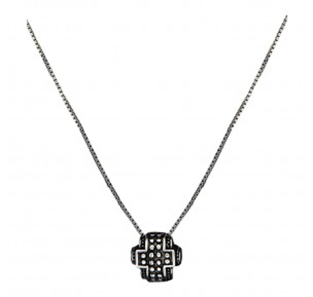 Montana Silversmiths Necklace- Studded Cross-NC1779