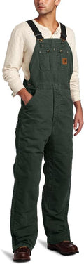 Carhartt Sandstn Bib-Quilted-R27MOS