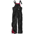 Carhartt Zip Front Bib-R38BLK