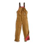Carhartt Duck Zip To Waist Biberall-R38BRN