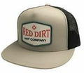 Red Dirt Hat Co Tan/Blk Snpbck Red Dirt Logo-RDHC127
