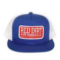 Red Dirt Hat Co Blu/Wht Snpbck Red/Wht Patch-RDHC156