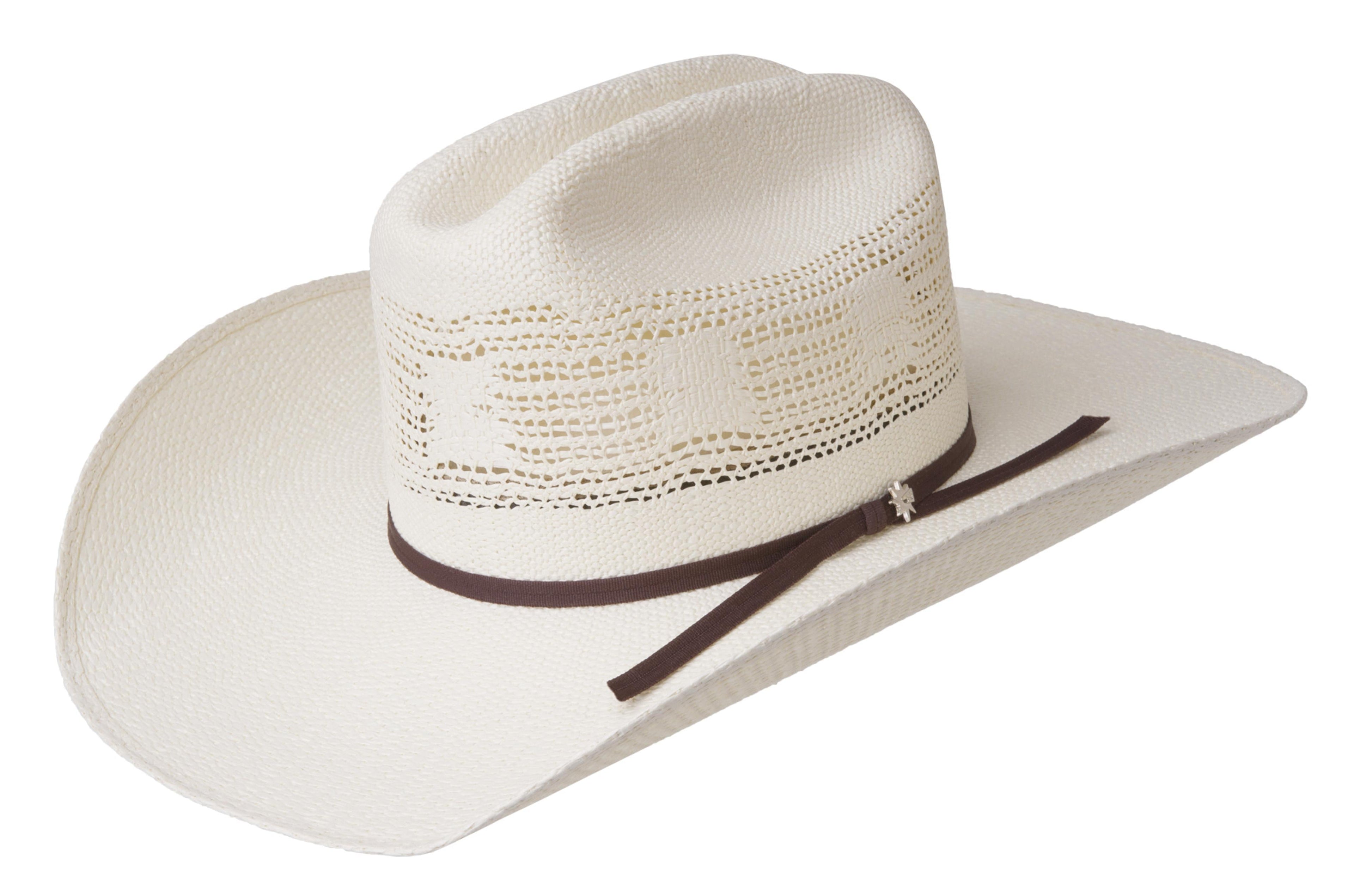 Bailey Ricker Natural Straw Western Cowboy Hat-S13BGA