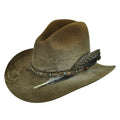 Bailey Zella Grey Wool Felt Western Cowboy Hat-W15RDC