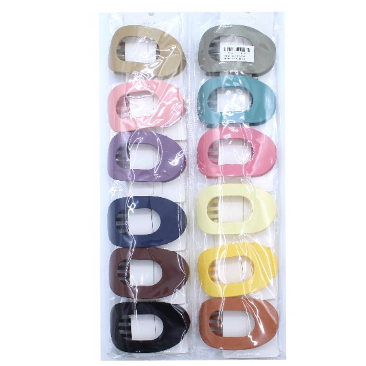 Love And Repeat Oval Flat Hair Claw Clip LRCL2850 - view 11