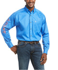 Ariat Mens Team Logo Twill Classic Long Sleeve-10036179