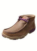 Twisted X Womens Driving Moc Purple-WDM0015