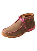 Twisted X Womens Neon Pink Driving Moc-WDM0051