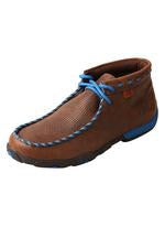 Twisted X Womens Driving Moc Whip Blue-WDM0052