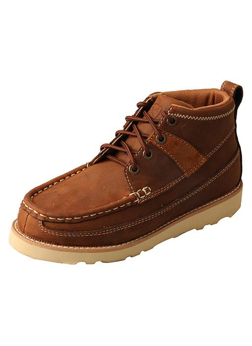 Twisted X Kids Wedge Sole | Yca0001 Leather Western Boot-YCA0001
