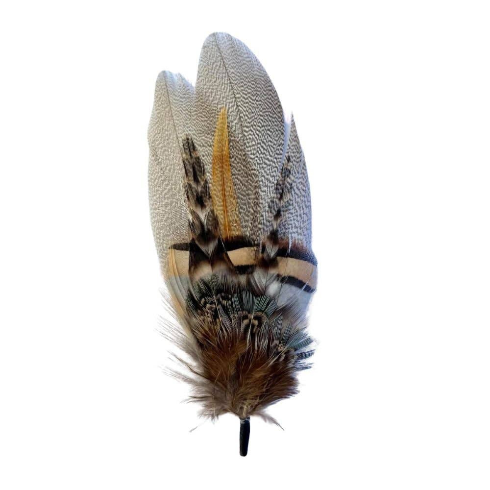Willow Lane Hat Co. Feather Hat Accent - Lauren - WLHF-LAUR