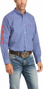 Ariat Mens Team Barle Long Sleeve Shirt-10036429