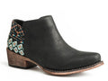 Roper Womens Sedona Bootie Aztec Heel Bla-21-1567-2507BL