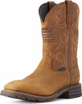 Ariat Mens Hybrid Patriot H2o Distrsd Brown-10038354