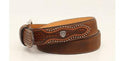 M and F Western Basket Weave Tabs Aged Bark - Mens