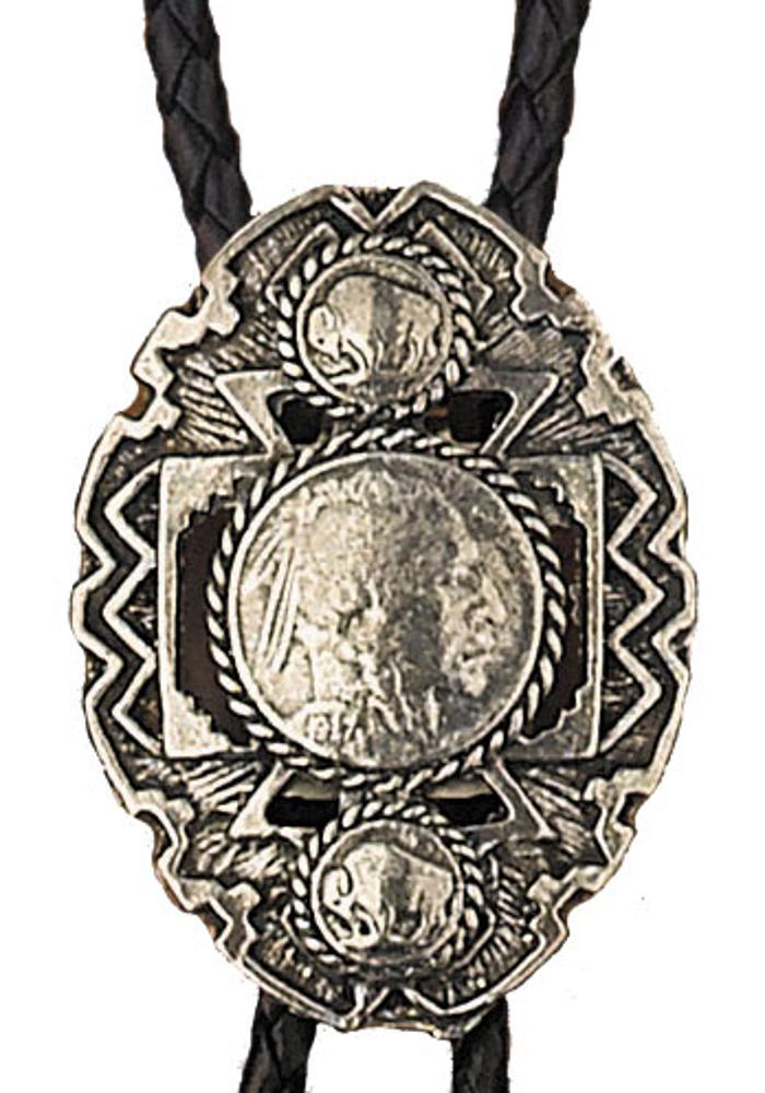 Western Express Bolo-Indian Head Coin-BT-132