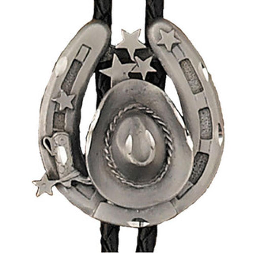 Western Express Inc Bolo- Horseshoe With Hat-BT-145