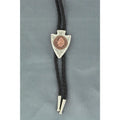 M and F Western Double S Arrowhead Coin Bolo Tie - Mens