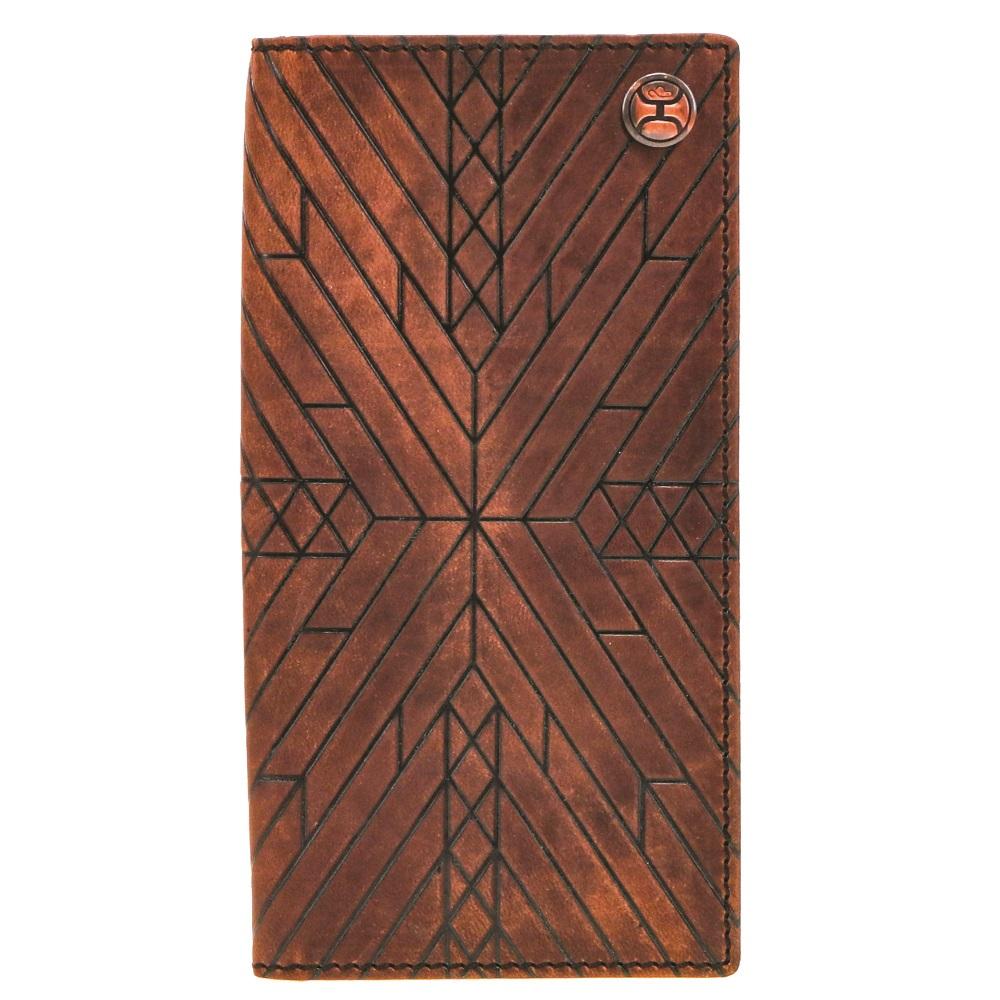Hooey Rodeo Austin Aztec Embossed-HW005-BR