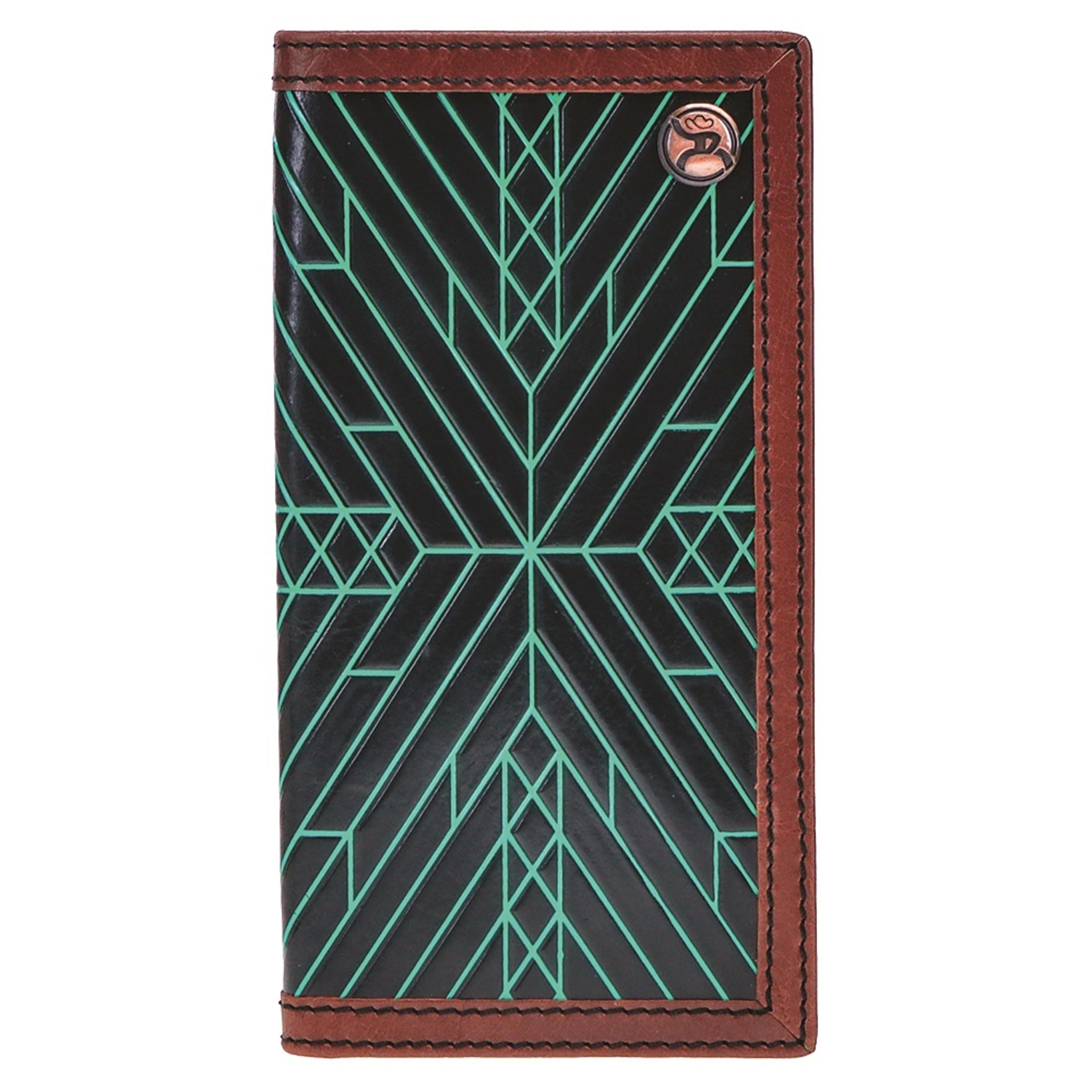 Hooey Rodeo Neon Moon Turq Aztec-RW002-BKBR