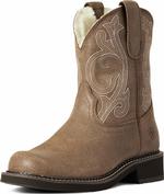 Ariat Womens Fatbaby Cozy Ash Brown-10038374