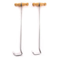 M and F Western Mf Boot Hooks Extra Long - Mens