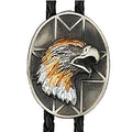 Western Express Inc Bolo-Tricolor Eagle Head-BT-1168