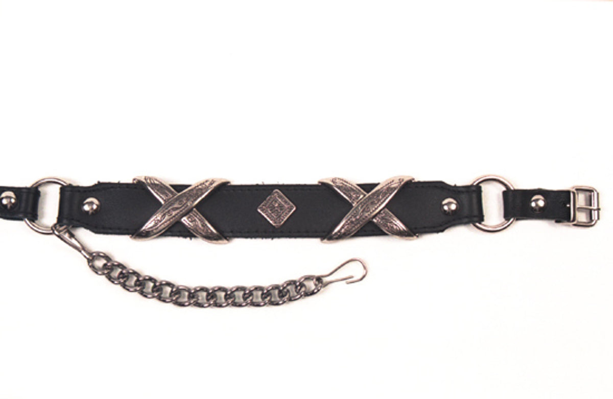 Almax Mens Eagle With Bullets Boot Straps-564-BLK-XX