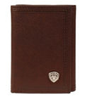 M and F Western Ariat Mens Performance Work Trifold Wallet - Mens
