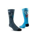 Ariat Socks - Nester 2Pack Patriot Country Graphic-AR3189-400