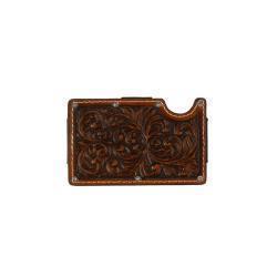 3D Mens Scroll Tooled Wallet - D250015202