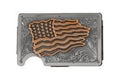 3D Mens Distressed Flag Smart Wallet - D250016897