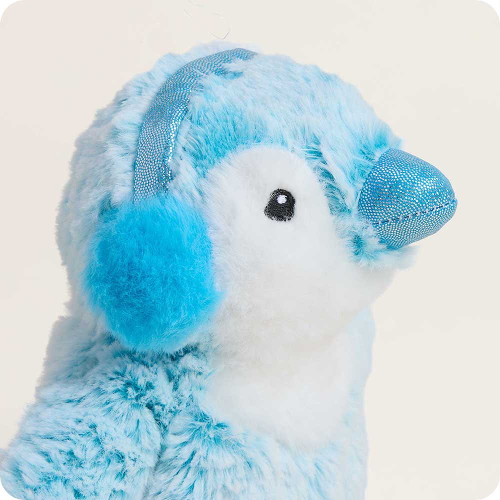 Warmies Junior Blue Winter Penguin 9" Microwavable Plush view 4