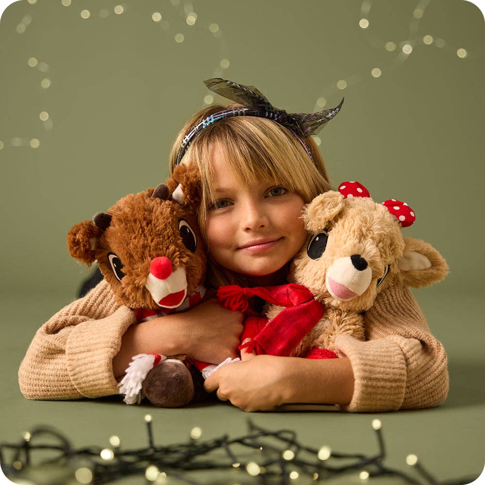 Warmies Rudolph With Scarf 13" Microwavable Plush view 2