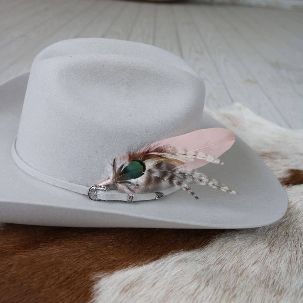 Willow Lane Hat Co. Feather Hat Accent - Showgirl - WLHF-SHGRL
