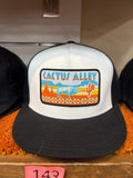 Cactus Alley Hats Tp - 6006 Black/White/Black Mesh, Snapback Cap (2025)-6006BWB-P224