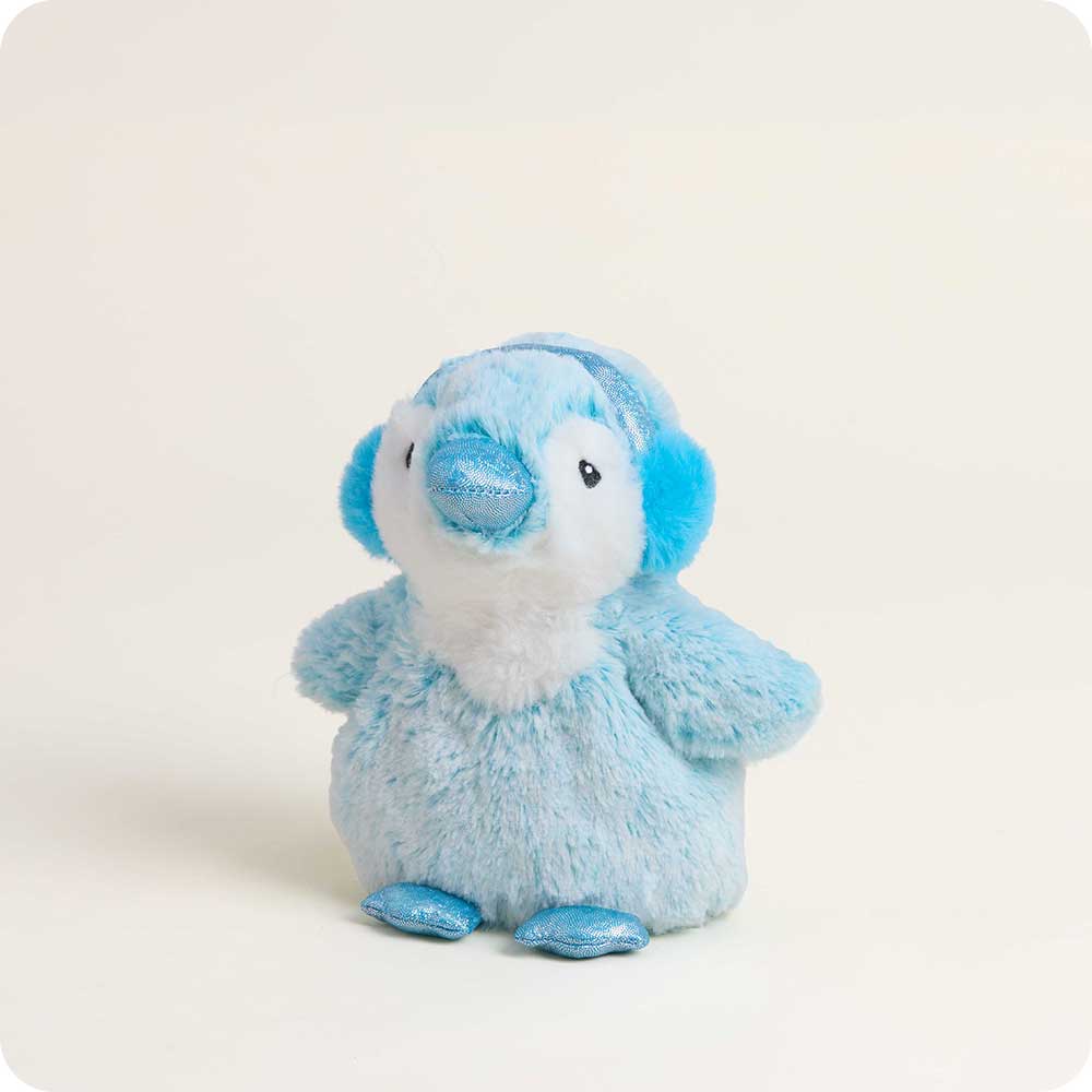 Warmies Junior Blue Winter Penguin 9" Microwavable Plush view 3