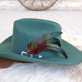 Willow Lane Hat Co. Feather Hat Accent - Sombra - WLHF-SMB