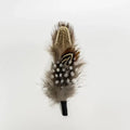 American Hat Makers Feather Hat Accent Sandi Brown - 8160067-BRN