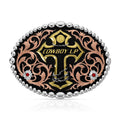 Montana Silversmiths Tri-Tone Cowboy Up