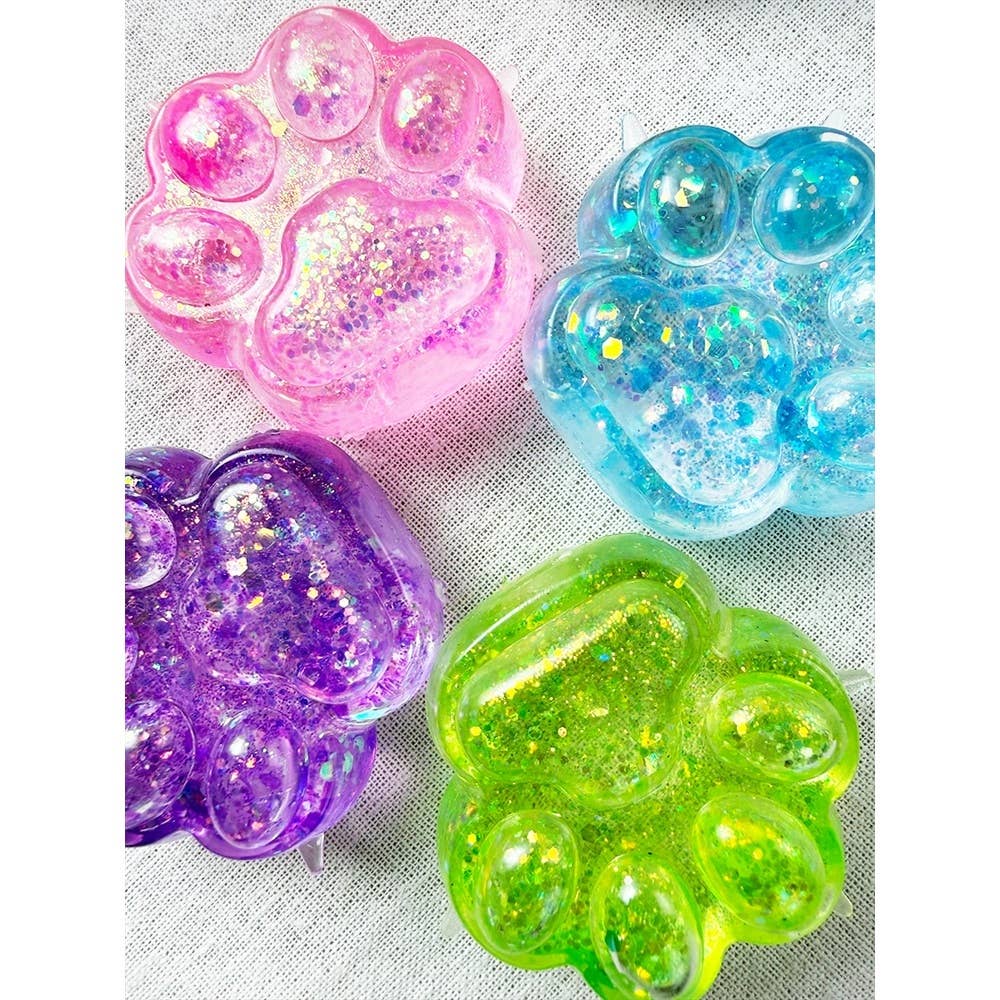 Love And Repeat Kids Sugary Glitter Paw Squishy LRMLCT059