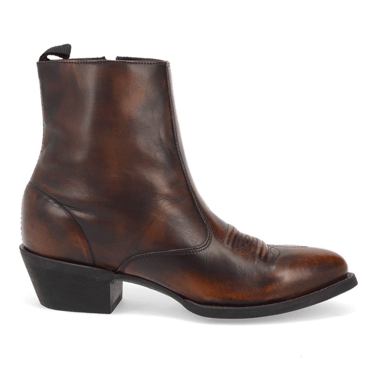 Laredo Mens Fletcher Leather Western Boot Tan-62074