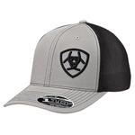 M&F Western Ariat Grey Shield Flex Fit
