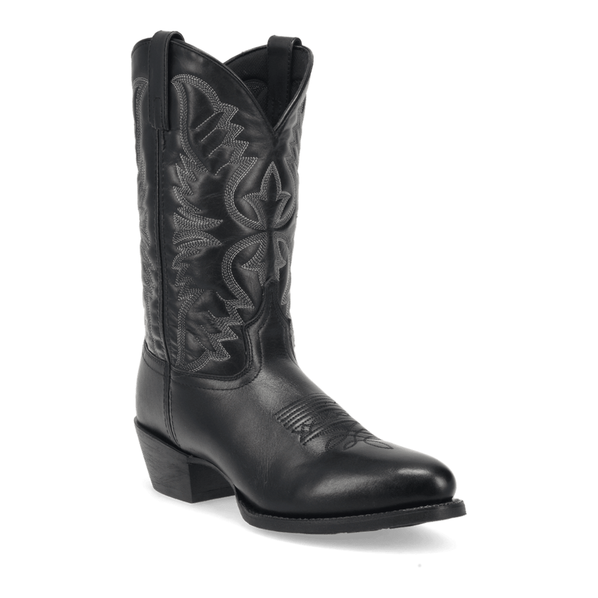 Laredo Mens Birchwood Leather Western Boot Black-68450