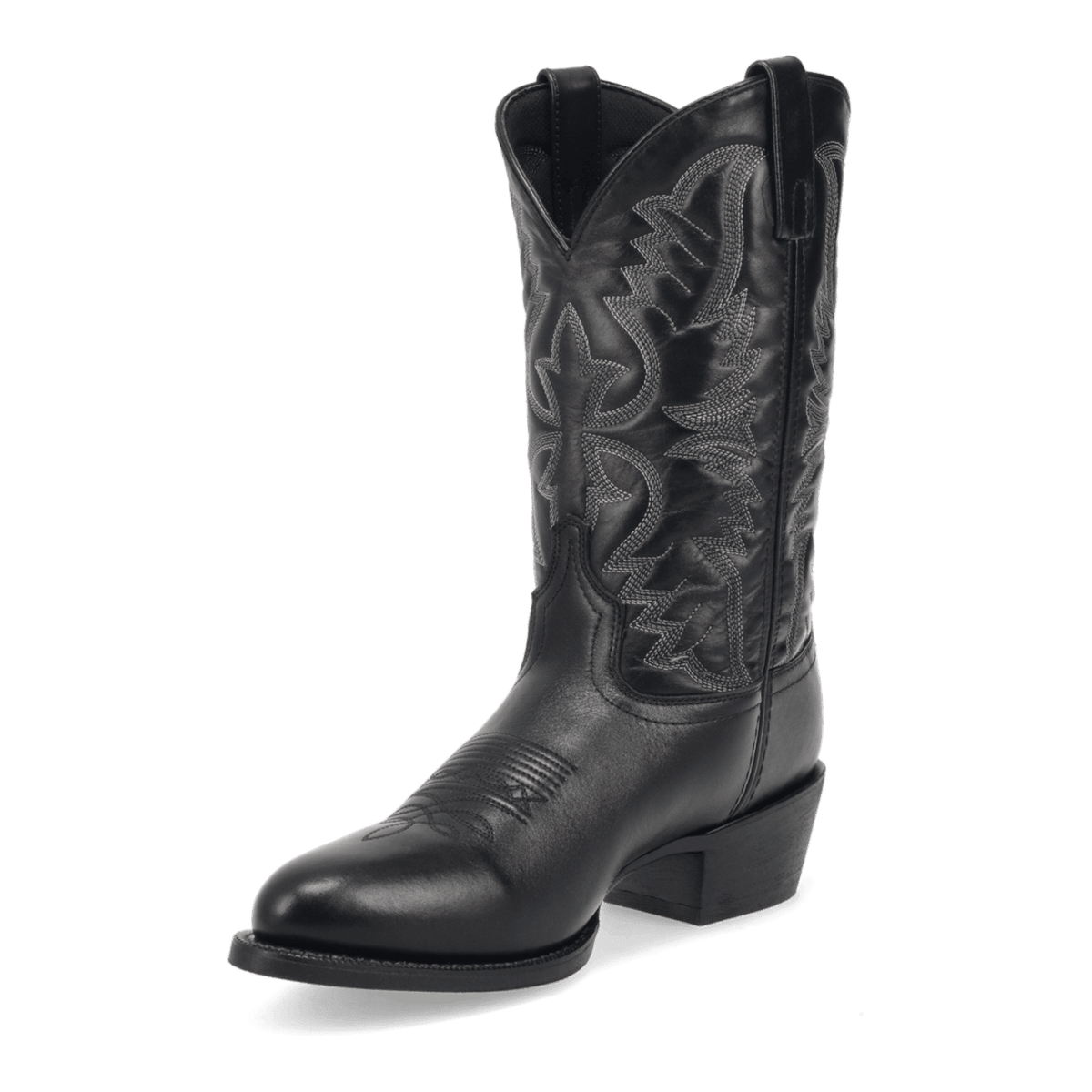 Laredo Mens Birchwood Leather Western Boot Black-68450