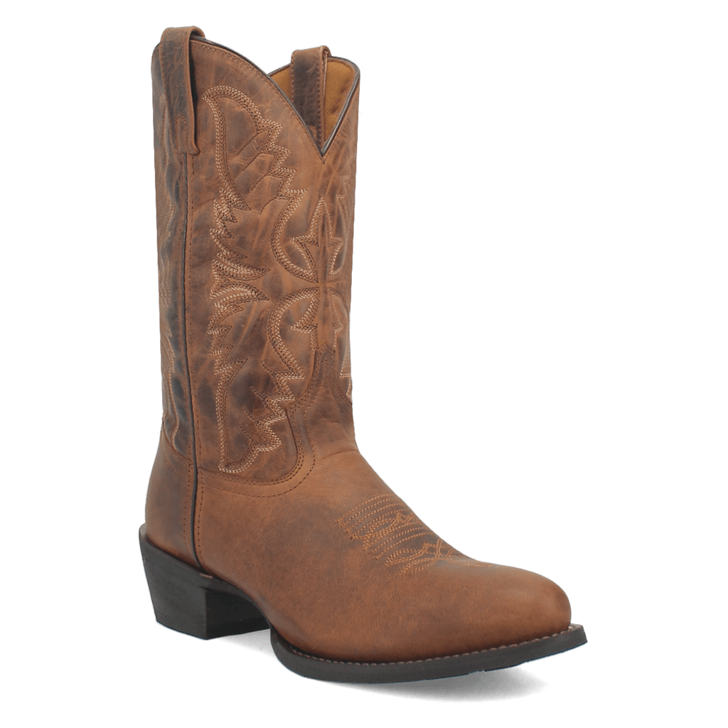 Laredo Mens Birchwood Leather Western Boot Tan-68452