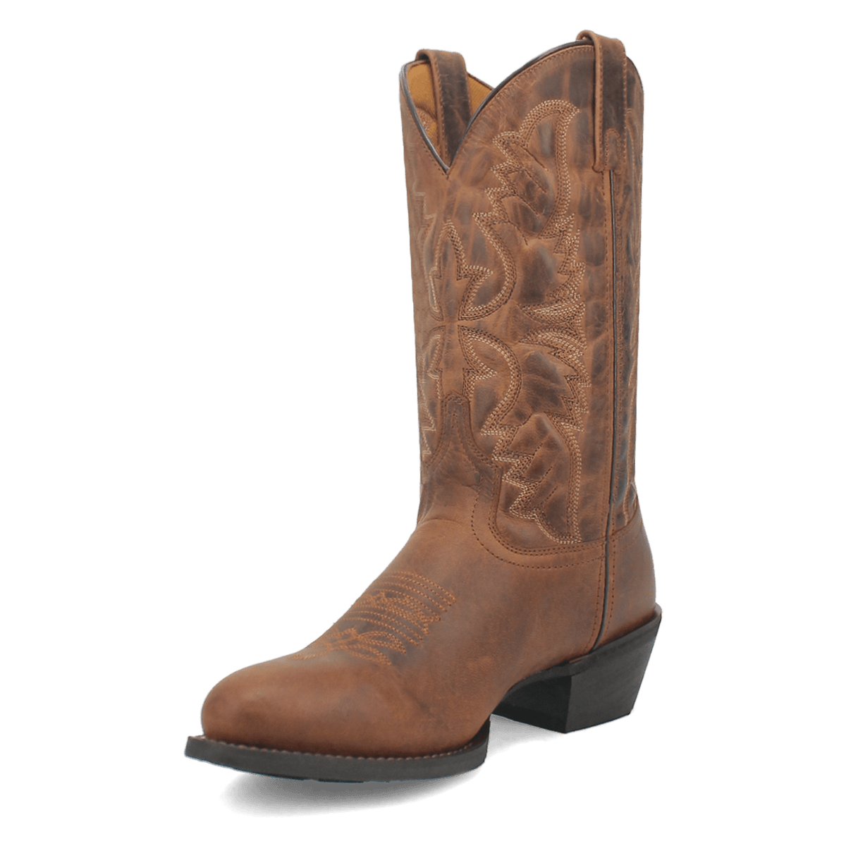Laredo Mens Birchwood Leather Western Boot Tan-68452