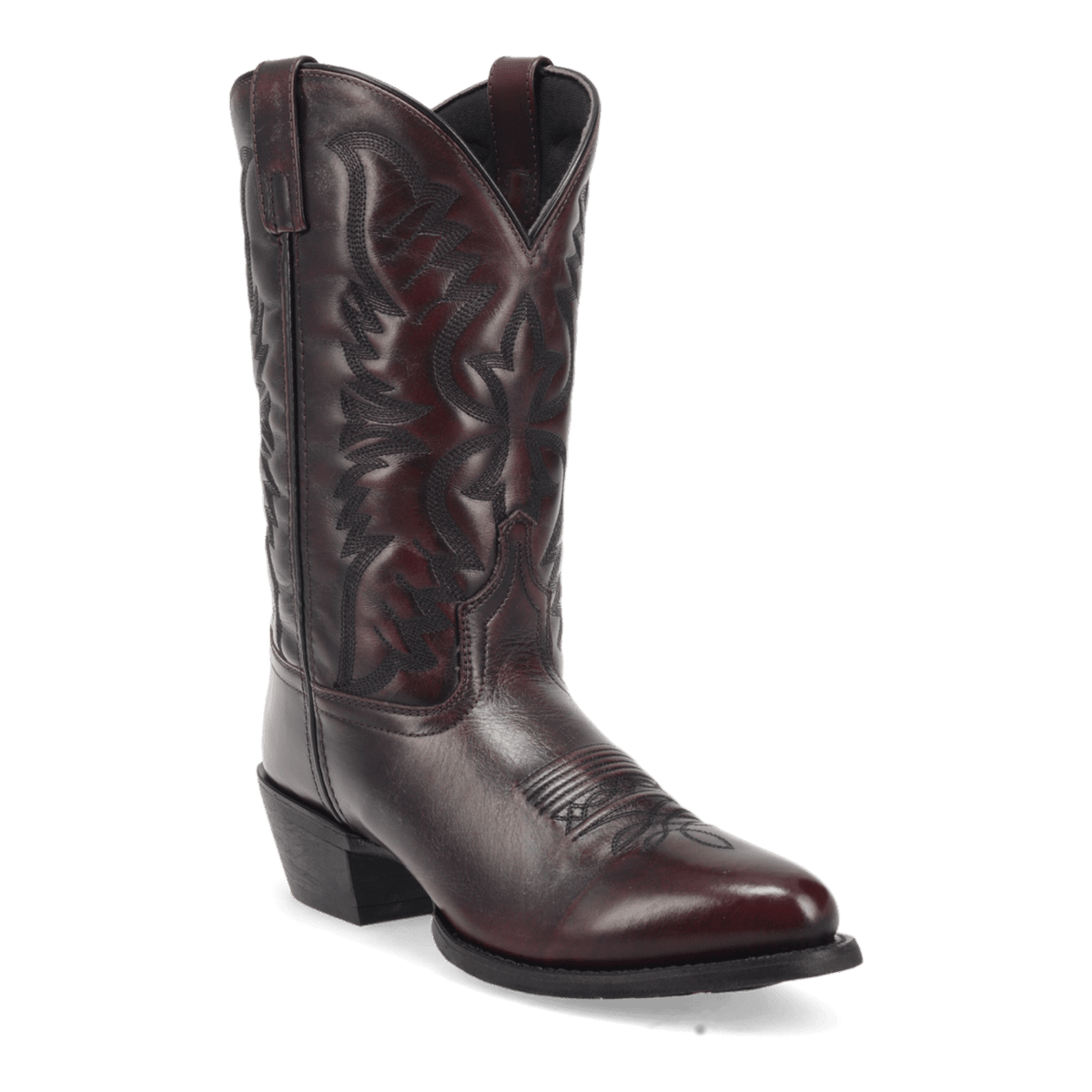 Laredo Mens Birchwood Leather Western Boot Blk-68458