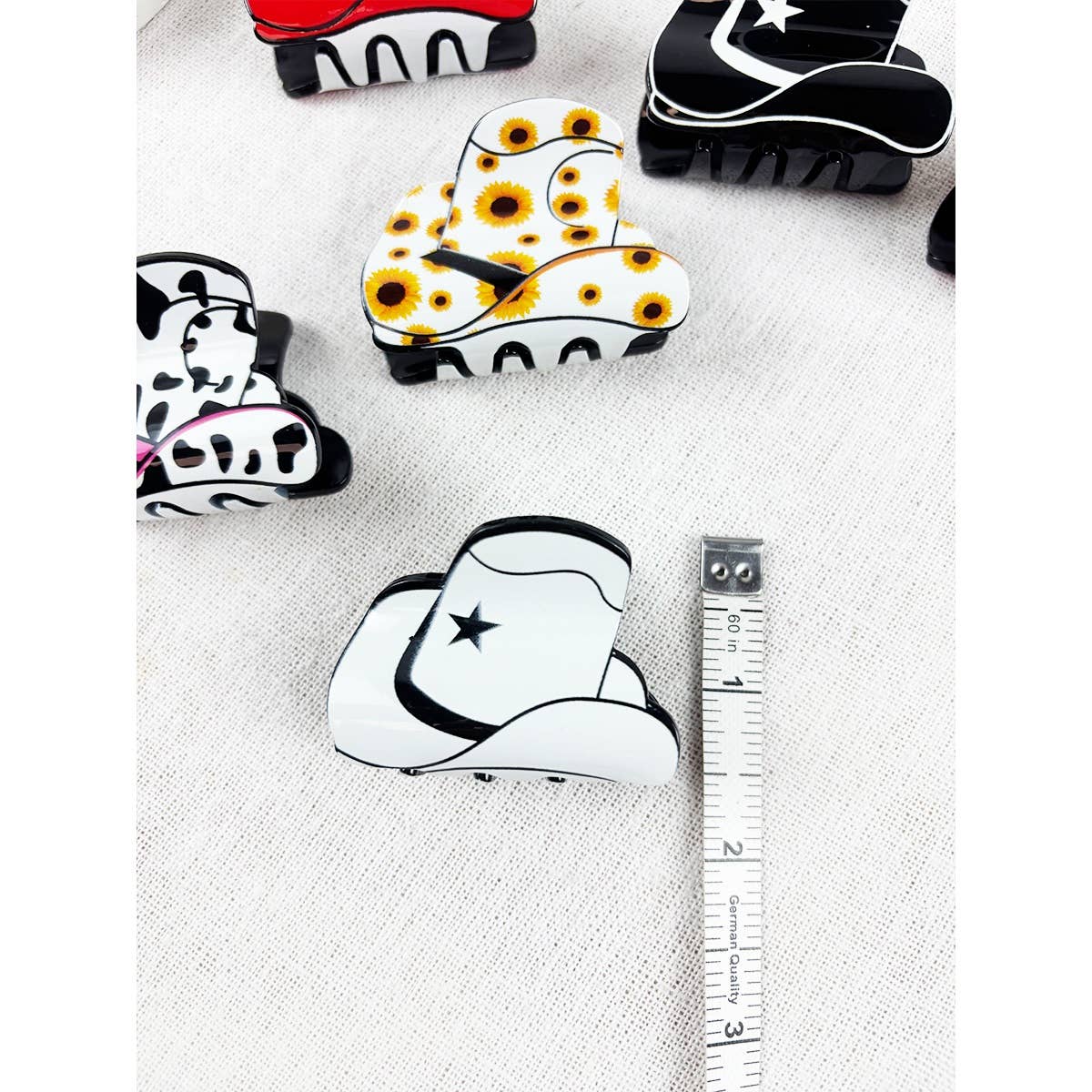 Love And Repeat Mini Cowboy Hat Hair Claw Clip LRPCJC-11533M - view 6