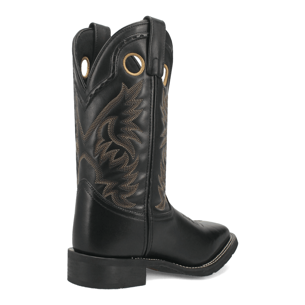 Laredo Mens Kane Leather Western Boot Black-7710